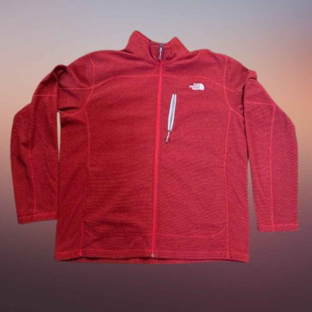The North Face Men’s XL Red Full-Zip Performance Fleece Jacket